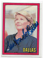 BARBARA BEL GEDDES AUTOGRAPHED DALLAS CARD #61120D