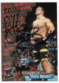 CHRIS BENOIT AUTOGRAPHED WRESTLING CARD #61220B