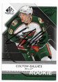 COLTON GILLIES MINNESOTA WILD AUTOGRAPHED & NUMBERED ROOKIE HOCKEY CARD #62620E