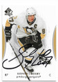 SIDNEY CROSBY PITTSBURGH PENGUINS AUTOGRAPHED HOCKEY CARD #82620B