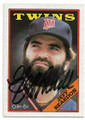 JEFF REARDON MINNESOTA TWINS AUTOGRAPHED VINTAGE BASEBALL CARD #92720E