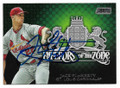 JACK FLAHERTY ST LOUIS CARDINALS AUTOGRAPHED BASEBALL CARD #112520E