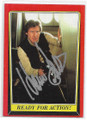 HARRISON FORD "HANS SOLO" AUTOGRAPHED STAR WARS CARD #122220A