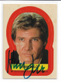 HARRISON FORD "HANS SOLO" AUTOGRAPHED STAR WARS STICKER & PUZZLE BACK  #122420E
