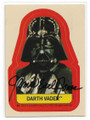 JAMES EARL JONES AUTOGRAPHED VINTAGE STICKER & PUZZLE BACK STAR WARS CARD #122520H