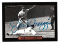 JOE DiMAGGIO NEW YORK YANKEES AUTOGRAPHED BASEBALL CARD #21021E