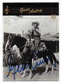 GENE AUTRY AUTOGRAPHED CARD #21121A