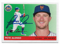 PETE ALONSO NEW YORK METS AUTOGRAPHED BASEBALL CARD #30121E
