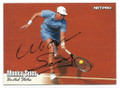 MONICA SELES AUTOGRAPHED ROOKIE TENNIS CARD  #52721A