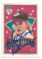 GEENA DAVIS "A LEAGUE OF THEIR OWN" ROCKFORD PEACHES AUTOGRAPHED REPRINT BASEBALL NOVELTY CARD #70721B