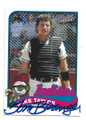 TOM BERENGER "JAKE TAYLOR" IN MOVIE MAJOR LEAGUE AUTOGRAPHED NOVELTY CARD #70921D
