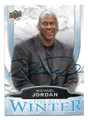 MICHAEL JORDAN CHICAGO BULLS AUTOGRAPHED BASKETBALL CARD #21722D