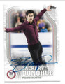 ZACHARY DONOHUE UNITED STATES OLYMPIC TEAM AUTOGRAPHED OLYMPICS CARD #31822A