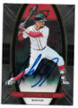 MOOKIE BETTS BOSTON RED SOX AUTOGRAPHED BASEBALL CARD #50122A