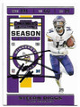 STEFON DIGGS MINNESOTA VIKINGS AUTOGRAPHED FOOTBALL CARD #102422D
