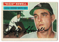 DIXIE HOWELL CHICAGO WHITE SOX AUTOGRAPHED VINTAGE BASEBALL CARD #50123A