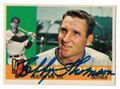 BOBBY THOMSON BOSTON RED SOX AUTOGRAPHED VINTAGE BASEBALL CARD #51523A