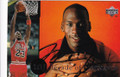 MICHAEL JORDAN CHICAGO BULLS AUTOGRAPHED BASKETBALL CARD #60325D