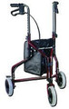 Rollator 3-Wheeled  w/Pouch Loop Brakes Forest Green(197)