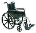 Wheelchair Ltwt K-4 Flip-Back Full Arms  20