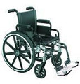 Wheelchair Ltwt Deluxe(K-4)16  w/Flip-Back Rem Adj Desk Arms