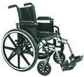Wheelchair Ultra-Ltwt K-4  16  w/Flip-Back Rem Adj Full Arms