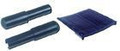 Seat Rail Extension Kit 16x18  Chrome Ext w/ Black Upholstery