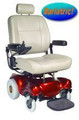 Alante 2 H/D Power Wheelchair Red   RWD