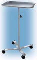 Dual Position Mayo Instrument Stand w/4-wheel base