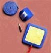 Mettler Reuse 2 x2   Pk/4 Electrodes W/Sponge Inserts