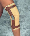 Elastic Knee Sleeve W/Hinges X-Large 20 1/2  - 24  Sportaid