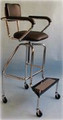 Whirlpool Chair - High Adjustable With Wheels