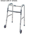 Deluxe One Button Folding Walker Adult