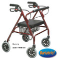 Oversize Rollator With Loop Bk Blue Bariatric Steel/10215BL-1