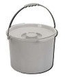 Commode Pail With Lid 12 Quart