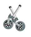 Comb. Swivel/Fixed Wheels 5  w/Lock & Rear Glides (pr)
