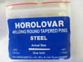 Horolovar Steel Taper Pins .075" - .045" 