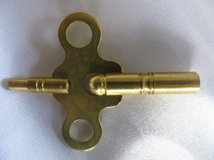 #8/3 JUF Double End American Brass Key