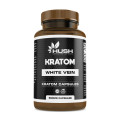 White Vein Kratom Capsules (500mgs x 90 caps) by HUSH