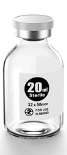 20ML Sterile Empty Glass Vials (CLEAR VIAL )