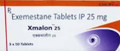 X MALON 25 aka Exemestane - 30 tablets - 25mgs 