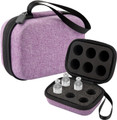  MINI SIZE "GEAR" CARRY CASE in Purple (6 bottles) for travel - Oils, HGH, Peptides