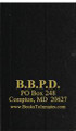 Telephone/Address book  ("B.B.P.D...")
