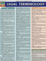 Legal Terminology Reference Chart (laminated-6 pages)  (BarCharts, Inc.)