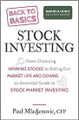 Back to Basics: Stock Investing  (Paul Mladjenovic)) - Hardback - ON SALE!