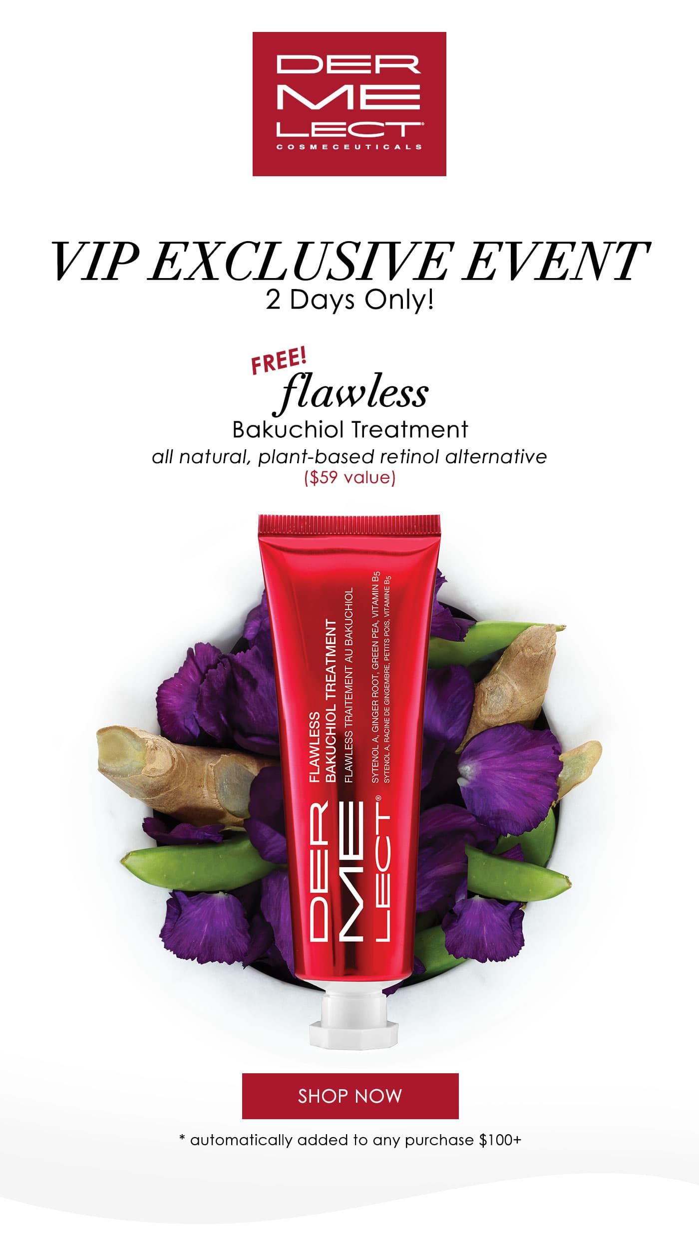 VIP Exclusive EVENT! FREE Flawless Tube, 2 Days Only!