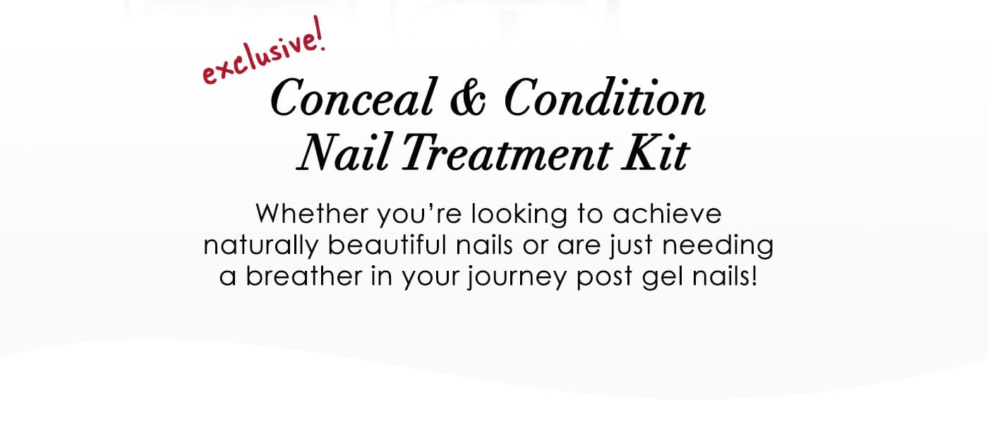 Conceal & Condition Nail Treatment Kit