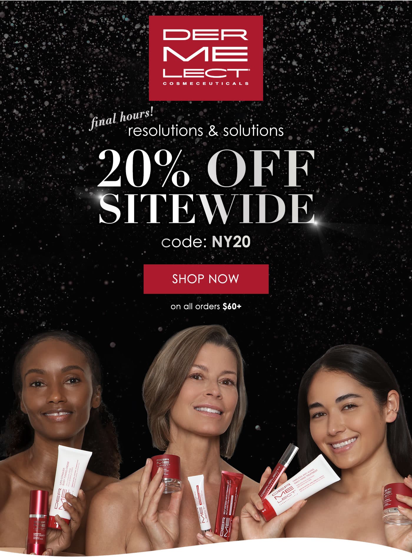 Resolutions and Solutions! Take 20 Percent Off SITEWIDE