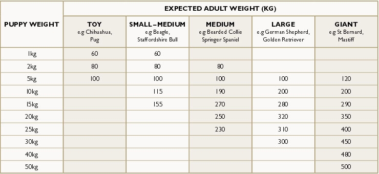 Blue Buffalo Feeding Chart Puppy