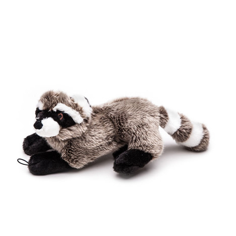 Rocket Raccoon plush durable dog toy from Fluff and Tuff | K9active